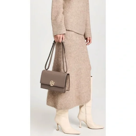 Tory Burch Miller Shoulder / Crossbody Bag in Portobello